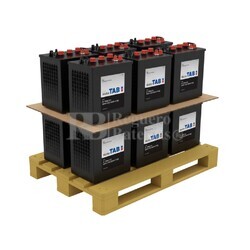 Pack 12 bateras TAB GC2 B225 | 6 Voltios 250 Amperios